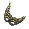 Pendant/Charm, Zinc Alloy Jewelry Findings, Lead-free, 21x25mm, Sold by Bag
