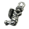 Pendant/Charm, Zinc Alloy Jewelry Findings, Lead-free, 6x15mm, Sold by Bag