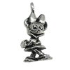 Pendant/Charm, Zinc Alloy Jewelry Findings, Lead-free, 22x10mm, Sold by Bag
