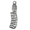 Pendant/Charm, Zinc Alloy Jewelry Findings, Lead-free, 10x35mm, Sold by Bag