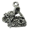 Pendant/Charm, Zinc Alloy Jewelry Findings, Lead-free, 12x14mm, Sold by Bag