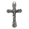 Pendant/Charm, Zinc Alloy Jewelry Findings, Lead-free, 18x32mm, Sold by Bag