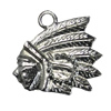 Pendant/Charm, Zinc Alloy Jewelry Findings, Lead-free, 20x20mm, Sold by Bag