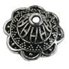 Zinc Alloy Bead Caps, Fashion jewelry findings, Lead-free,18mm, Sold by Bag