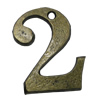 Pendant/Charm, Fashion Zinc Alloy Jewelry Findings, Lead-free, Length:44mm, Sold by PC