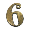 Pendant/Charm, Fashion Zinc Alloy Jewelry Findings, Lead-free, Length:44mm, Sold by PC