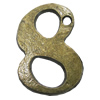 Pendant/Charm, Fashion Zinc Alloy Jewelry Findings, Lead-free, Length:44mm, Sold by PC