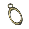 Pendant/Charm, Fashion Zinc Alloy Jewelry Findings, Lead-free, 9x19mm, Sold by Bag