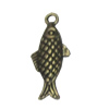 Pendant/Charm, Fashion Zinc Alloy Jewelry Findings, Lead-free, 9x20mm, Sold by Bag