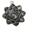 Pendant/Charm, Fashion Zinc Alloy Jewelry Findings, Lead-free, 29mm, Sold by Bag