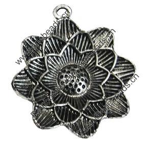 Pendant/Charm, Fashion Zinc Alloy Jewelry Findings, Lead-free, 29mm, Sold by Bag