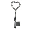 Pendant/Charm, Fashion Zinc Alloy Jewelry Findings, Lead-free, 17x46mm, Sold by Bag