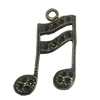 Pendant/Charm, Fashion Zinc Alloy Jewelry Findings, Lead-free, 17x24mm, Sold by Bag
