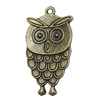 Pendant/Charm, Fashion Zinc Alloy Jewelry Findings, Lead-free, 18x35mm, Sold by Bag