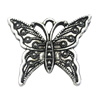 Pendant/Charm, Fashion Zinc Alloy Jewelry Findings, Lead-free, 24x20mm, Sold by Bag