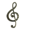 Pendant/Charm, Fashion Zinc Alloy Jewelry Findings, Lead-free, 15x32mm, Sold by Bag