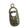Pendant/Charm, Fashion Zinc Alloy Jewelry Findings, Lead-free, 8x20mm, Sold by Bag
