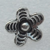 Beads, Fashion Zinc Alloy Jewelry Findings, Lead-free, 9mm, Sold by Bag