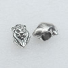 Europe Beads, Fashion Zinc Alloy Jewelry Findings, Lead-free, 8x12mm, hole:5mm, Sold by Bag