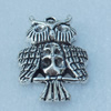 Pendant/Charm, Fashion Zinc Alloy Jewelry Findings, Lead-free, Animal 39x22mm, Sold by Bag