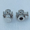 Europe Beads, Fashion Zinc Alloy Jewelry Findings, Lead-free, 19x11mm, hole:4mm, Sold by Bag