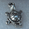 Pendant/Charm, Fashion Zinc Alloy Jewelry Findings, Lead-free, Animal 21x15mm, Sold by Bag