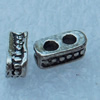  Connector, Fashion Zinc Alloy Jewelry Findings, Lead-free, 4x8mm, Sold by Bag