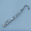 Bookmark, Fashion Zinc Alloy Jewelry Findings, Lead-free, 119x24mm, Sold by Bag