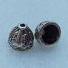Europe Beads, Fashion Zinc Alloy Jewelry Findings, Lead-free, 8x8mm, hole:6mm, Sold by Bag