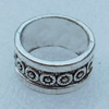 Zinc Alloy Rings, 17x19mm Lead-free 17mm, Interior diameter:14mm, Sold by bag 