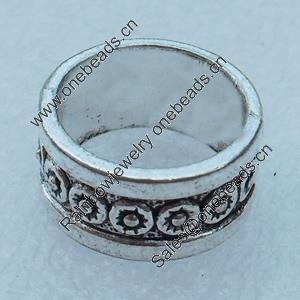 Zinc Alloy Rings, 17x19mm Lead-free 17mm, Interior diameter:14mm, Sold by bag 