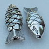 Beads, Fashion Zinc Alloy Jewelry Findings, Lead-free, 63x23mm, Sold by Bag