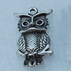 Pendant/Charm, Fashion Zinc Alloy Jewelry Findings, Lead-free, Animal 29x15mm, Sold by Bag
