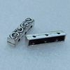 Connector, Fashion Zinc Alloy Jewelry Findings, Lead-free, 19x4mm, Sold by Bag