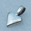 Pendant Bails，Fashion Zinc Alloy jewelry findings, 14x8mm, Sold by bag