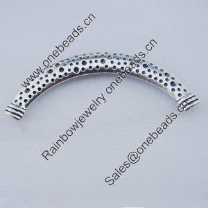 Connetor. Fashion Zinc Alloy Jewelry Findings. Lead-free. 120x7mm. Sold by pcs/color