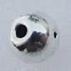 Beads. Fashion Zinc Alloy Jewelry Findings. Lead-free. 9mm. Hole:2mm. Sold by Bag