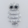 Pendant/Charm. Fashion Zinc Alloy Jewelry Findings. Lead-free. Animal  73x34mm. Sold by pcs/color