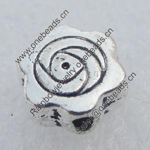 Beads. Fashion Zinc Alloy Jewelry Findings. Lead-free. 8x3mm. Hole:1mm. Sold by Bag