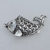Pendant/Charm. Fashion Zinc Alloy Jewelry Findings. Lead-free. Animal 80x43mm. Sold by pcs/color