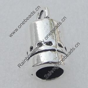 Zinc Alloy Cord End Caps.Fashion Jewelry Findings. 15.5x7.5mm. Sold by Bag