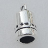 Zinc Alloy Cord End Caps.Fashion Jewelry Findings. 15.5x7.5mm. Sold by Bag