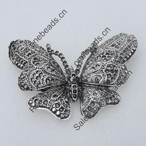Connetor. Fashion Zinc Alloy Jewelry Findings. Lead-free. 92x74mm. Sold by pcs/color 