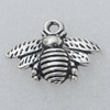 Pendant/Charm. Fashion Zinc Alloy Jewelry Findings. Lead-free. Animal  15x21mm. Sold by Bag