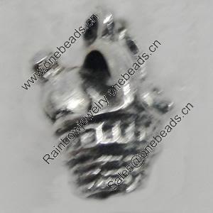 Pendant/Charm. Fashion Zinc Alloy Jewelry Findings. Lead-free.Handmade 17x12mm. Sold by PC