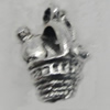 Pendant/Charm. Fashion Zinc Alloy Jewelry Findings. Lead-free.Handmade 17x12mm. Sold by PC