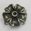 Beads. Fashion Zinc Alloy Jewelry Findings. Lead-free. 12x11mm. Sold by Bag