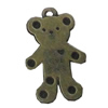 Pendant/Charm. Fashion Zinc Alloy Jewelry Findings. Lead-free. 30x20mm. Sold by Bag