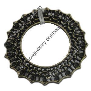 Pendant/Charm. Fashion Zinc Alloy Jewelry Findings. Lead-free. 34x34mm. Sold by Bag