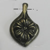 Pendant/Charm. Fashion Zinc Alloy Jewelry Findings. Lead-free. Flower 22x14mm. Sold by Bag